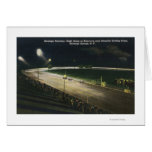 View of the Raceway at Night cards