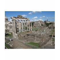 View of the Roman Forum of 179 AD t-shirts