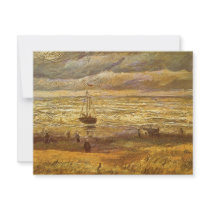 View of the Sea at Scheveningen; Vincent van Gogh Invite