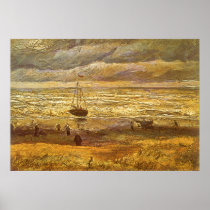 View of the Sea at Scheveningen; Vincent van Gogh Posters