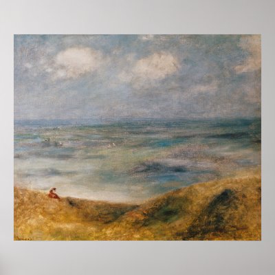 View of the Sea, Guernsey Print