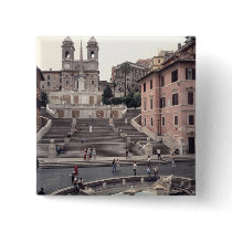 View of the Spanish Steps or Scalinata Pin