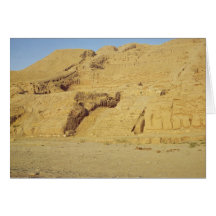 View of the steps, terraces greeting cards