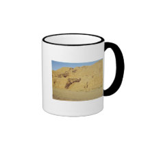 View of the steps, terraces mugs