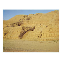 View of the steps, terraces postcard