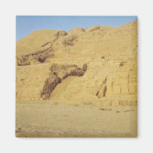 View of the steps, terraces refrigerator magnet