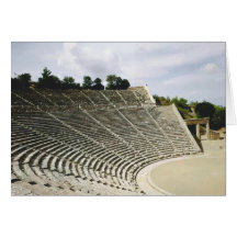 View of the theatre, c.360 BC Cards