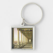 View of the third floor Loggia at the Vatican, wit Key Chains