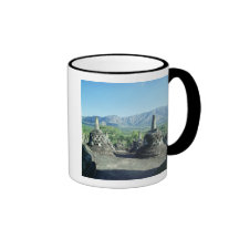 View of the three circular terraces coffee mugs