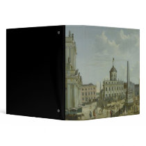 View of the Town Hall, 1772 Vinyl Binder