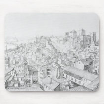 View of the Town of Avignon and its surroundings Mouse Pad