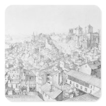 View of the Town of Avignon and its surroundings Stickers