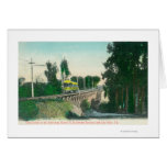 View of the Trestle on the Interurban Railway cards