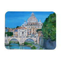 View of the Vatican City, Premium Magnet