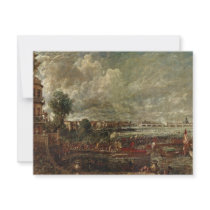 View Of The Waterloo Bridge From Whitehall Stairs Invite