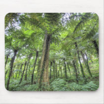 View of vegetation in Bali Botanical Gardens, Mousepad