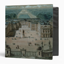 View of Versailles 3 Ring Binders
