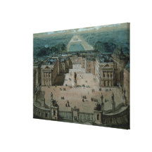 View of Versailles Gallery Wrapped Canvas