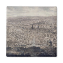 View of Vienna, c.1860 Magnet