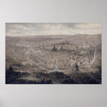 View of Vienna, c.1860 Posters
