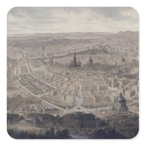 View of Vienna, c.1860 Sticker