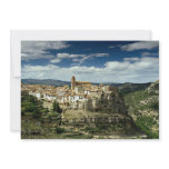 View of village, Villarluengo, Aragon, Spain in Eu Personalized Invitation