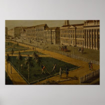 View of Wilhelmsplatz from the north, 1773 Poster