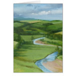 "View over Coquetdale" Northumberland, England Greeting Card
