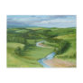 "View over Coquetdale" Northumberland Post Card