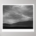 View SW Over Manzanar, Dust Storm 1943 posters