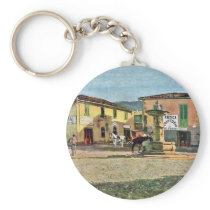 View The Piazzetta "Of Settignano" By Signorini Te Keychains