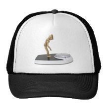 ViewingBathroomScale072310 Trucker Hats