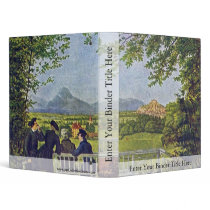 Views Of Salzburg By Julius Schnorr Von Carolsfeld 3 Ring Binders