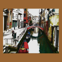 Views of Venice II Poster posters