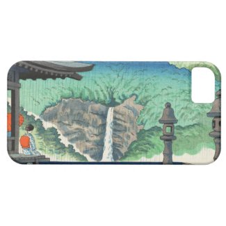 Views of Wakayama, Nachi Waterfall Asano Takeji iPhone 5 Cover