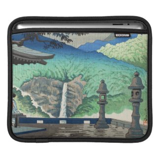 Views of Wakayama, Nachi Waterfall Asano Takeji Sleeve For iPads