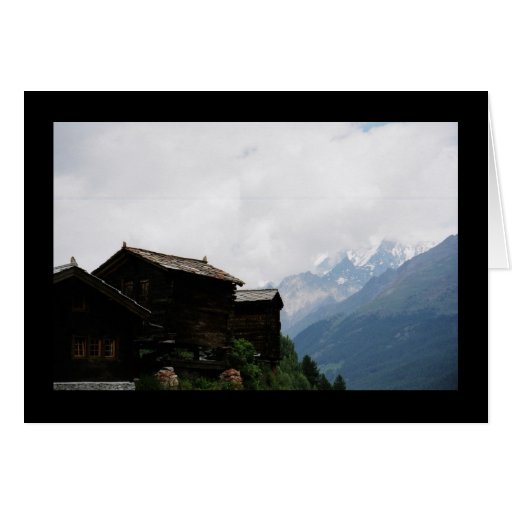 Views of Zermatt Greeting Card