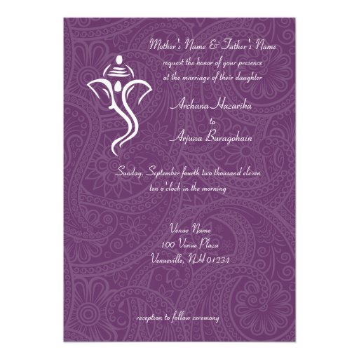 Vighneshvara Wedding Invitations