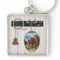 Vignette in Egg Vintage Birthday Keychains
