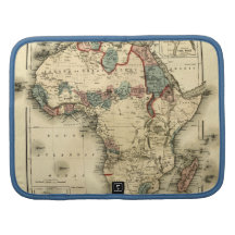 Viintage 1874 Map of Africa  Antique African Print Planners