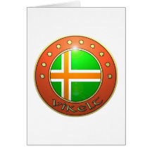 Vikelt shield card