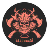 Viking Berserker Stickers