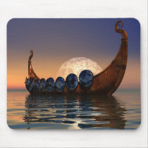 ancient, armor, atlantic, background, battle, blue, boat, celts, culture, denmark, exploration, fantasy, greenland, history, iceland, journey, mast, medieval, moon, nautical, navigate, navigation, night, nordic, norse, norseman, morway, oar, ocean, reflection, sail, sailing, sailor, sea, shield, ship, travel, viking, voyage, war, Mouse pad with custom graphic design