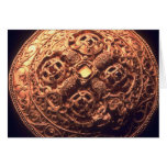 Viking brooch jewel for rich people card