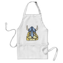 Viking!  Customizable! Aprons