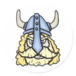 Viking!  Customizable! Stickers