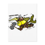 Viking Fish funny cute sparky comics medieval Postcards