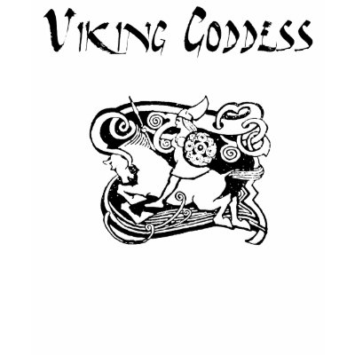 Viking Goddess Scandanavian womens T tshirt