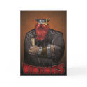 Viking Graduation Card Black by ChesterVonFluffy Viking Graduation Card Black