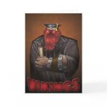 Viking Graduation Card Black